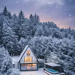Panoramic View Cottage House - Private Wellness Retreat Хочко Погорье