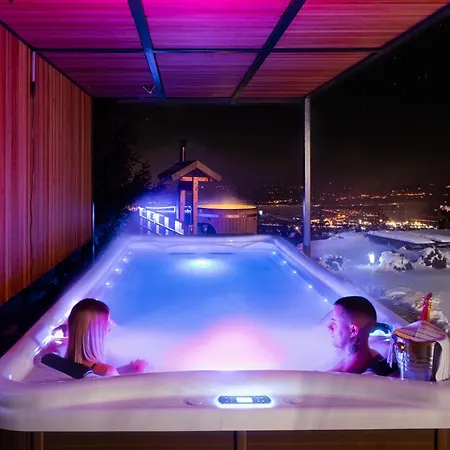 Vikendica Panoramic View Heated Pool, Swimspa & Sauna Hocko Pohorje