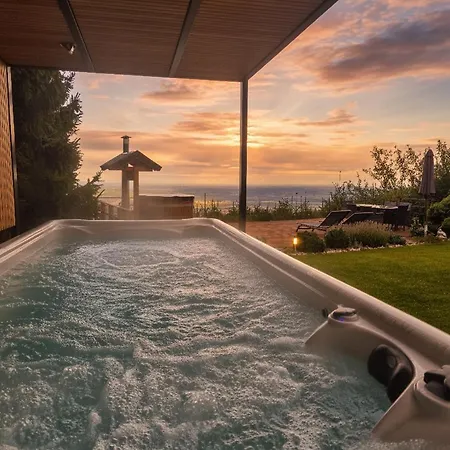 Panoramic View Heated Pool, Swimspa & Sauna * Hočko Pohorje