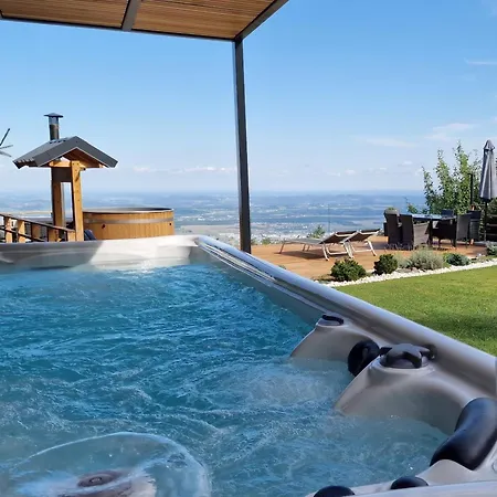 Panoramic View Cottage House - Private Wellness Retreat Feriehus Hočko Pohorje