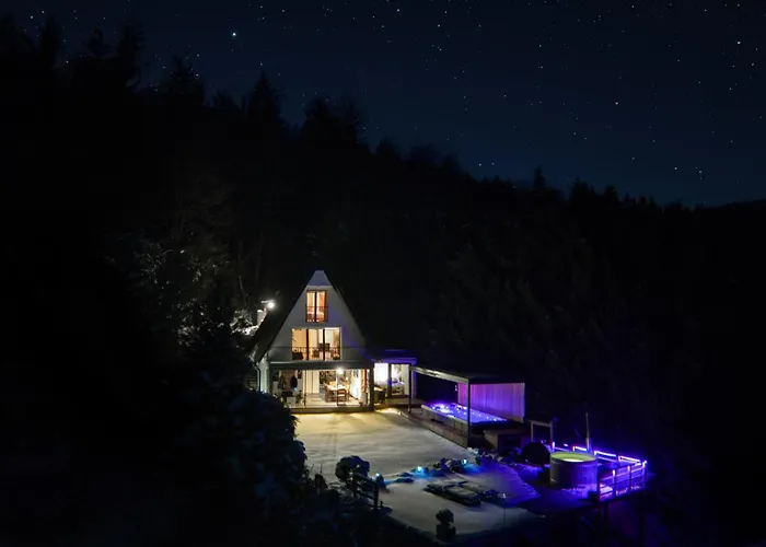 Panoramic View Heated Pool, Swimspa & Sauna * Hočko Pohorje